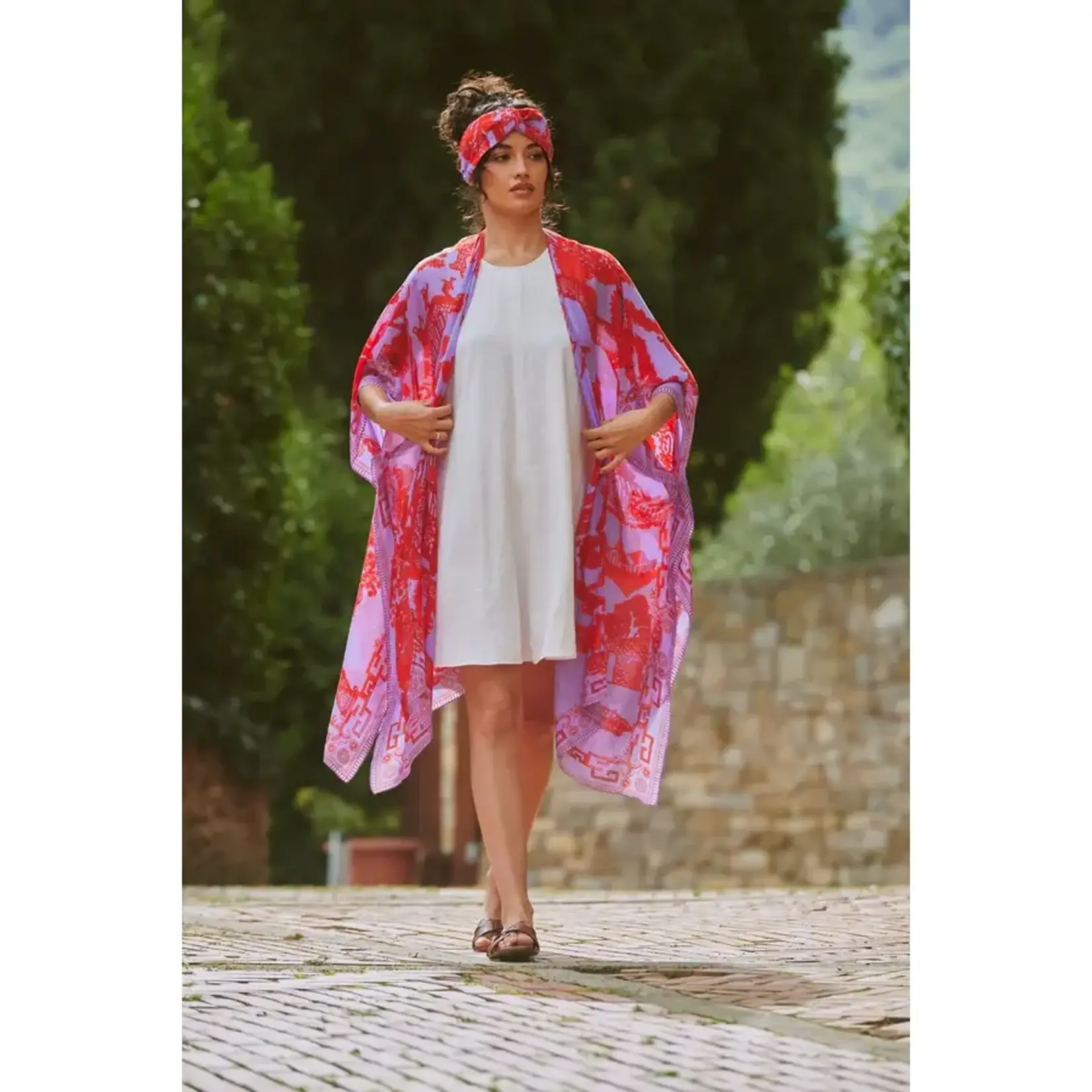 ONE HUNDRED STARS Giant Willow Violet Throwover