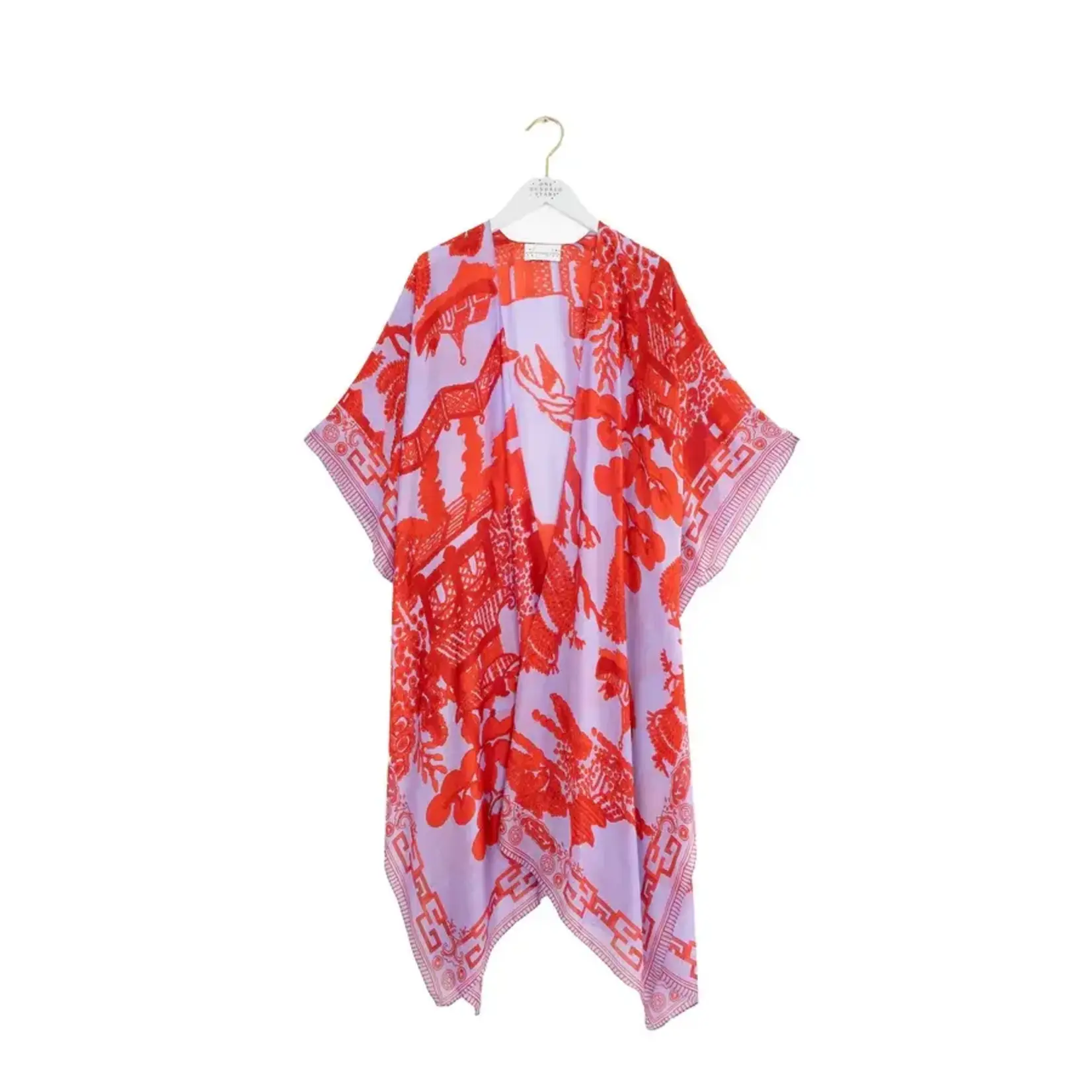 ONE HUNDRED STARS Giant Willow Violet Throwover