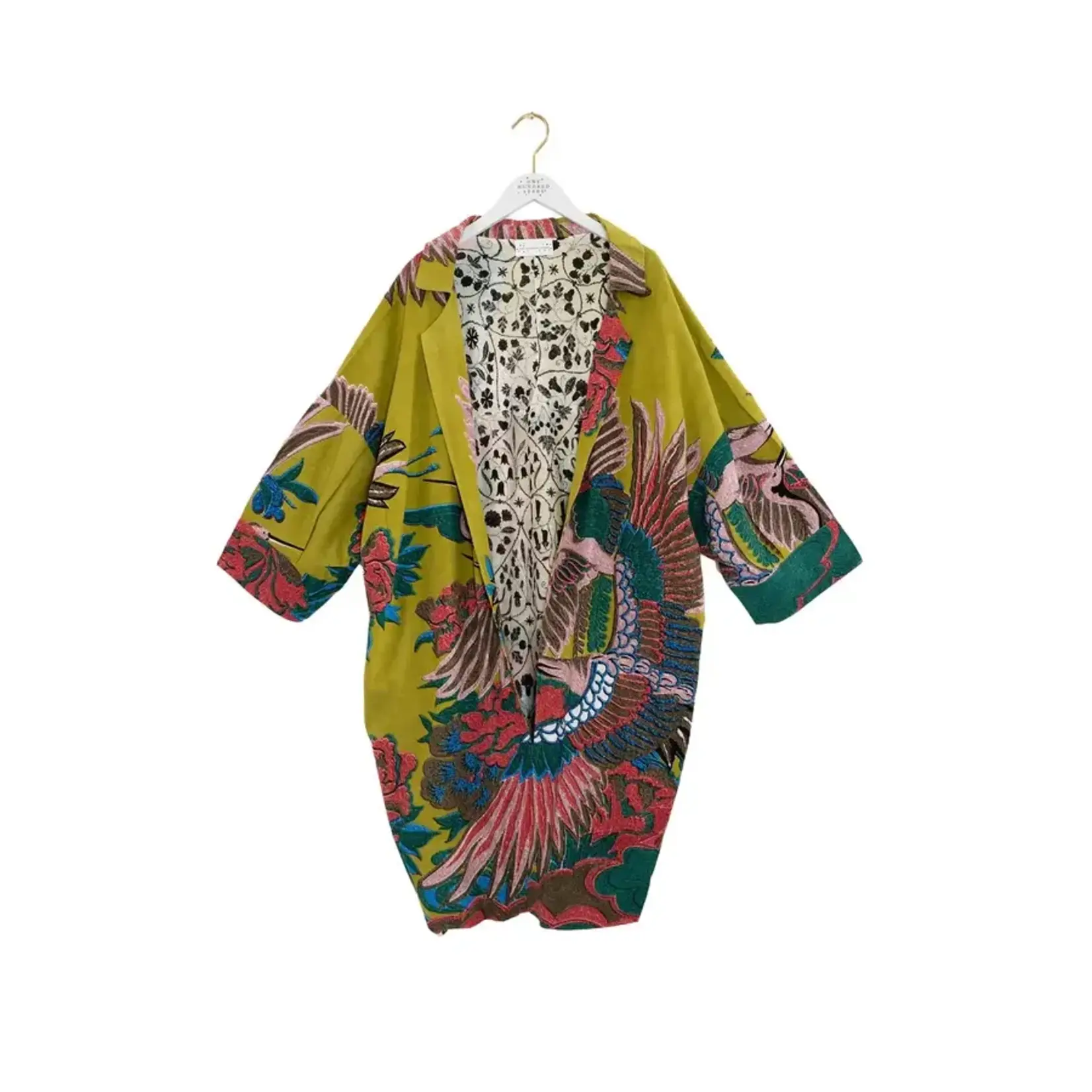 ONE HUNDRED STARS Crane Olive Artisan Coat