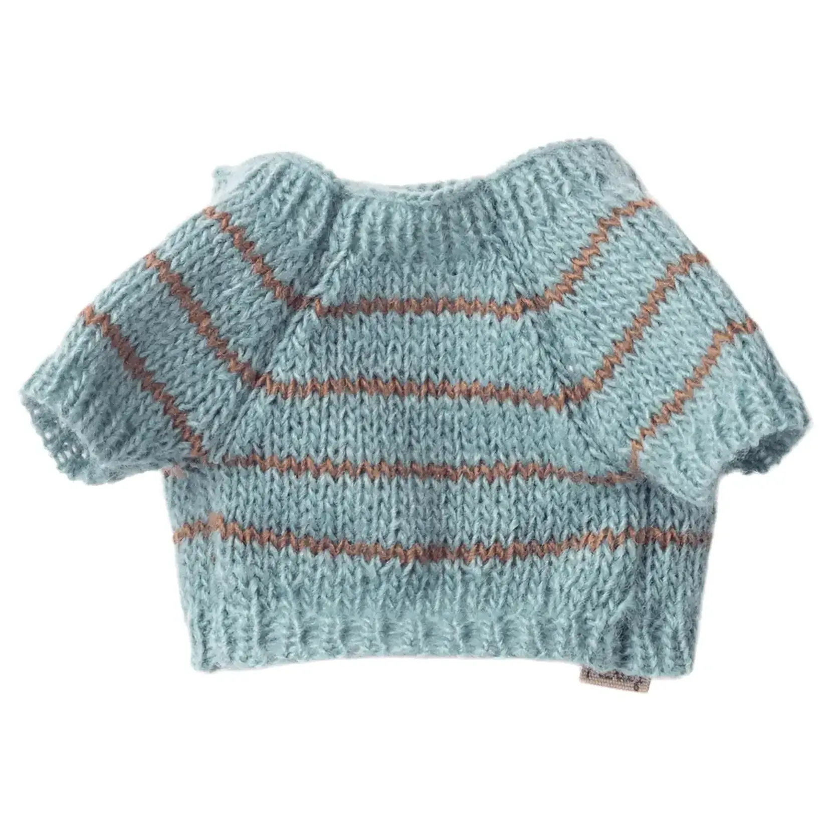 Maileg Maileg Puppy supply Small Knitted sweater Jumper - Dusty Blue