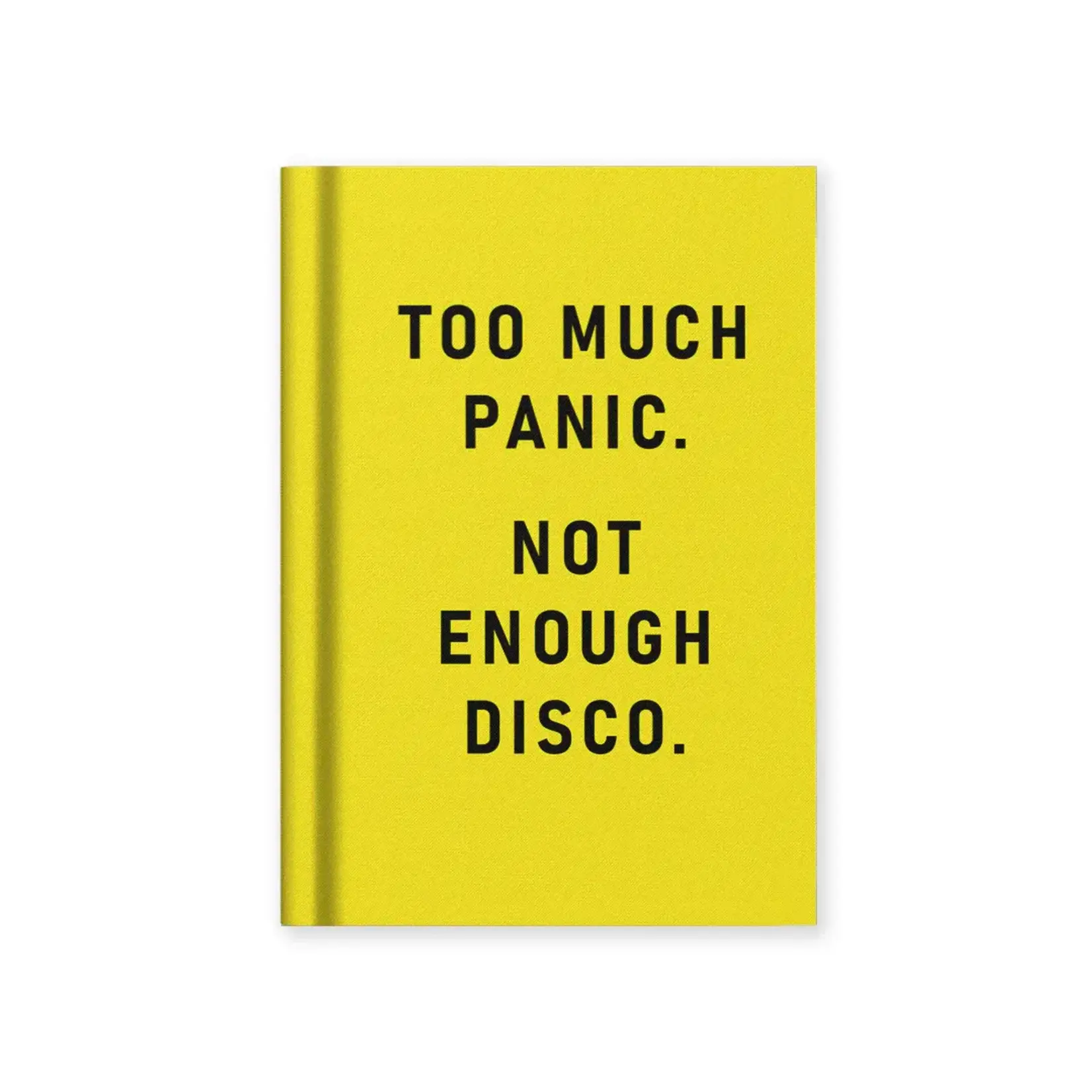 Ohh Deer Too Much Panic Not Enough Disco Fabric Hardback Notebook (A7)