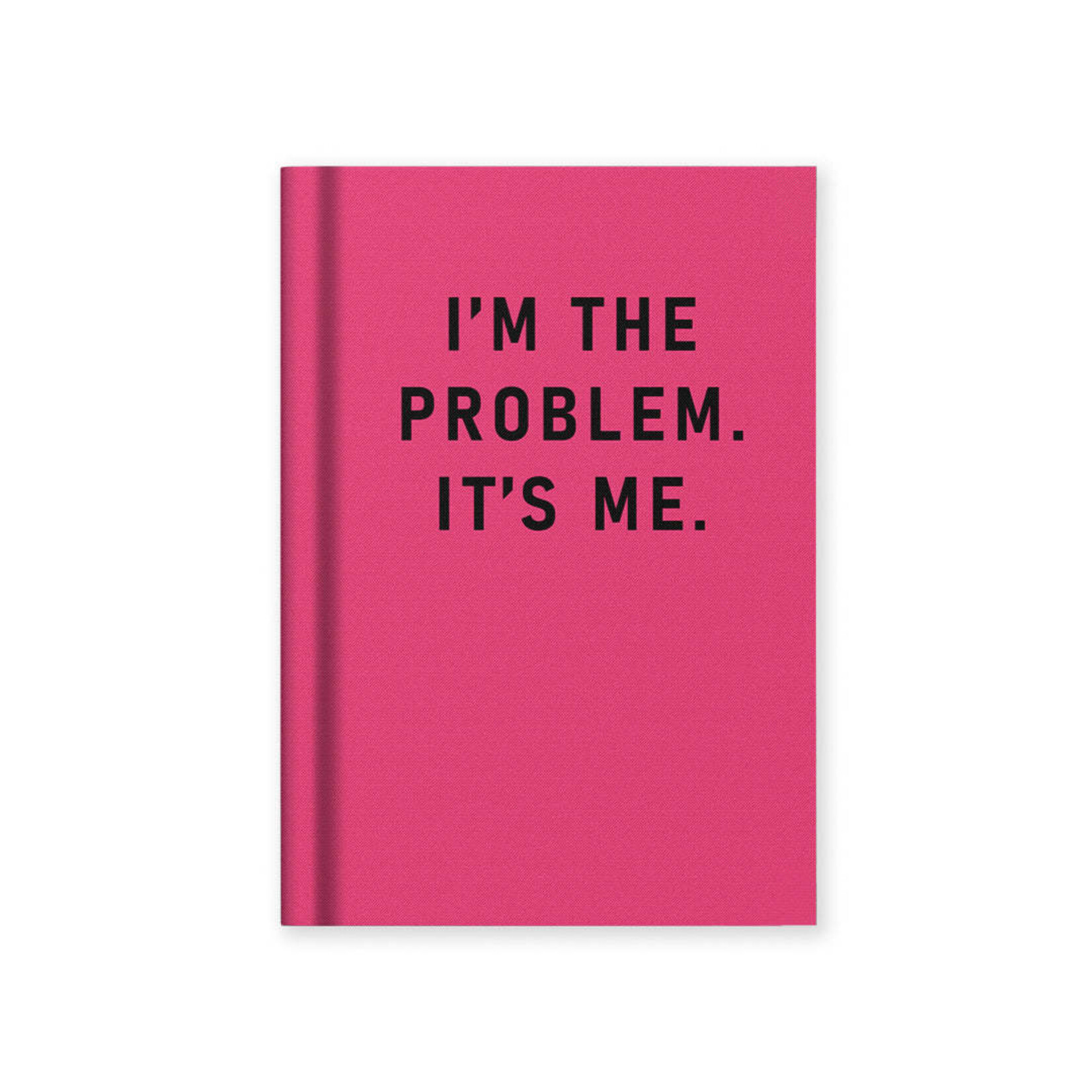 Ohh Deer I'm The Problem It's Me Fabric Hardback Notebook (A7)