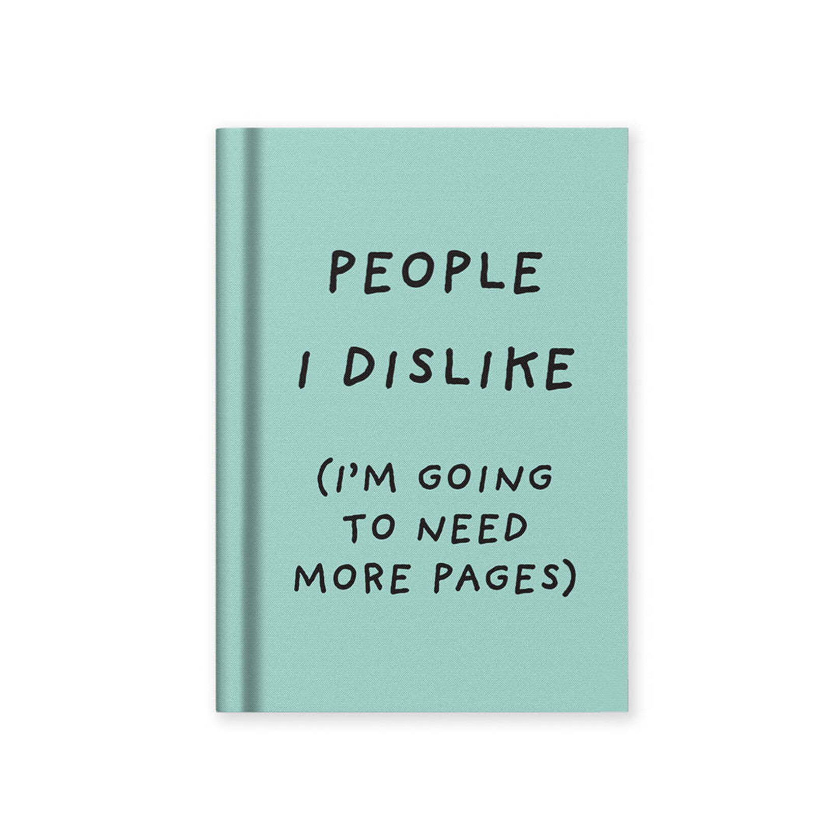 Ohh Deer People I Dislike Fabric Hardback Notebook (A7)