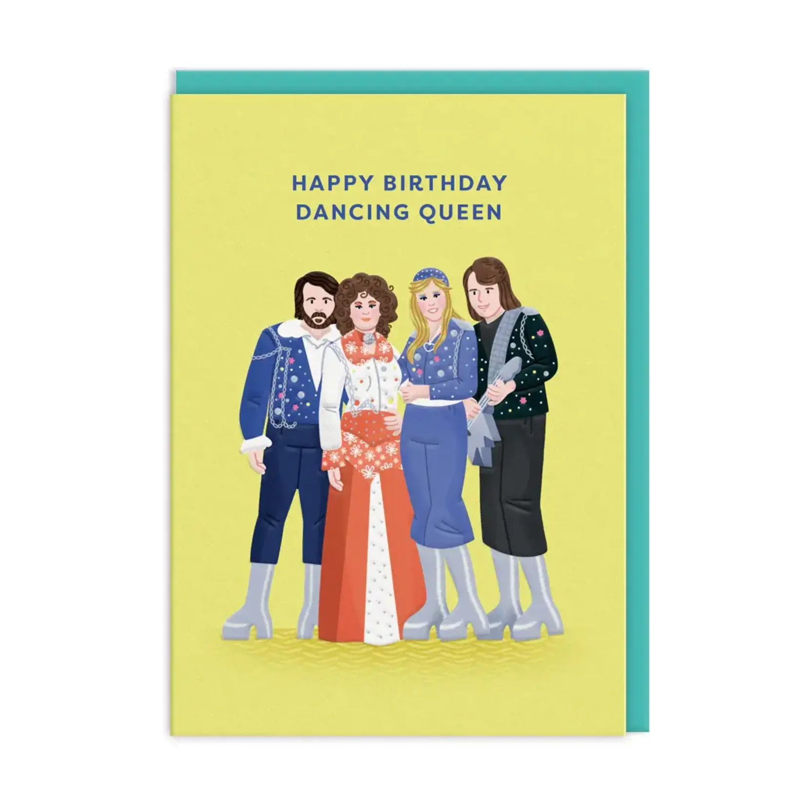 Ohh Deer Happy Birthday Dancing Queen Abba Card