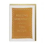 Ohh Deer Ageing Gracefully Greeting Card