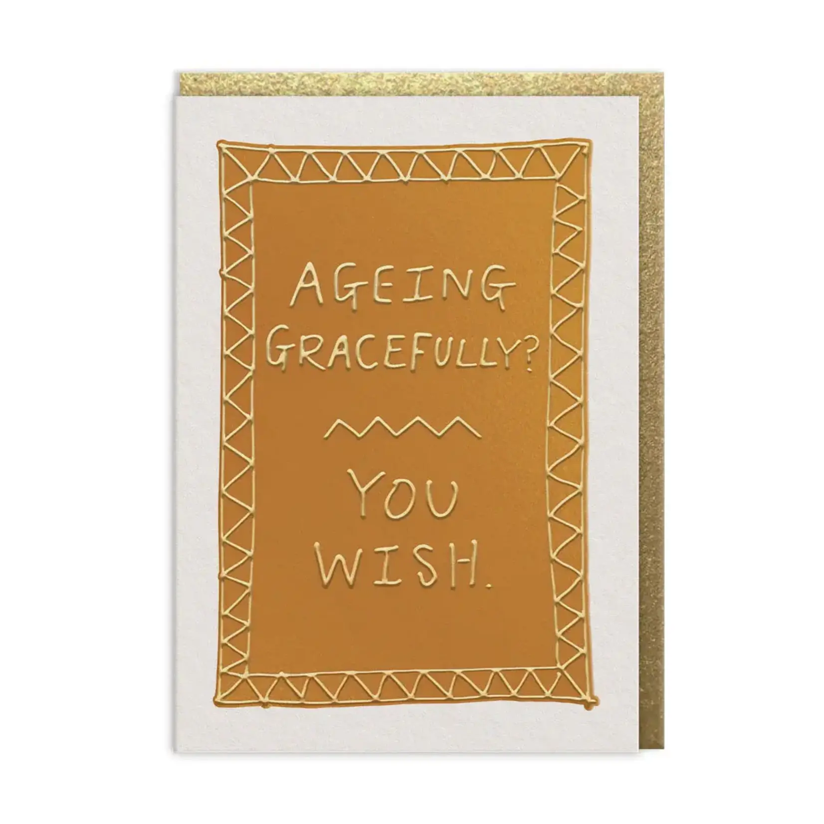 Ohh Deer Ageing Gracefully Greeting Card