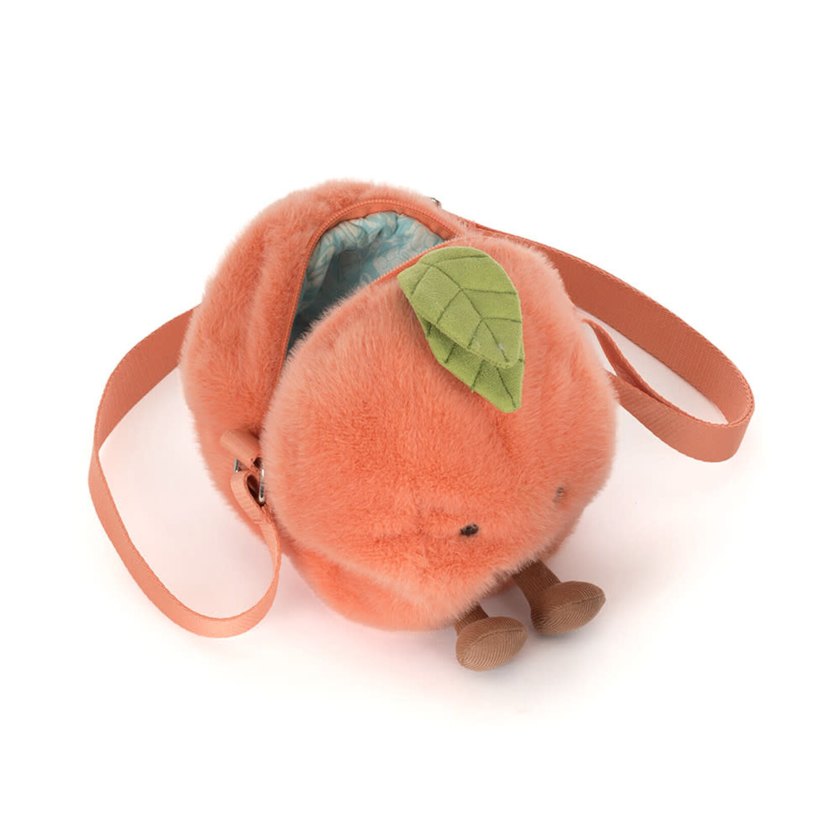 Jellycat Jellycat Amuseables Peach Shoulder Bag