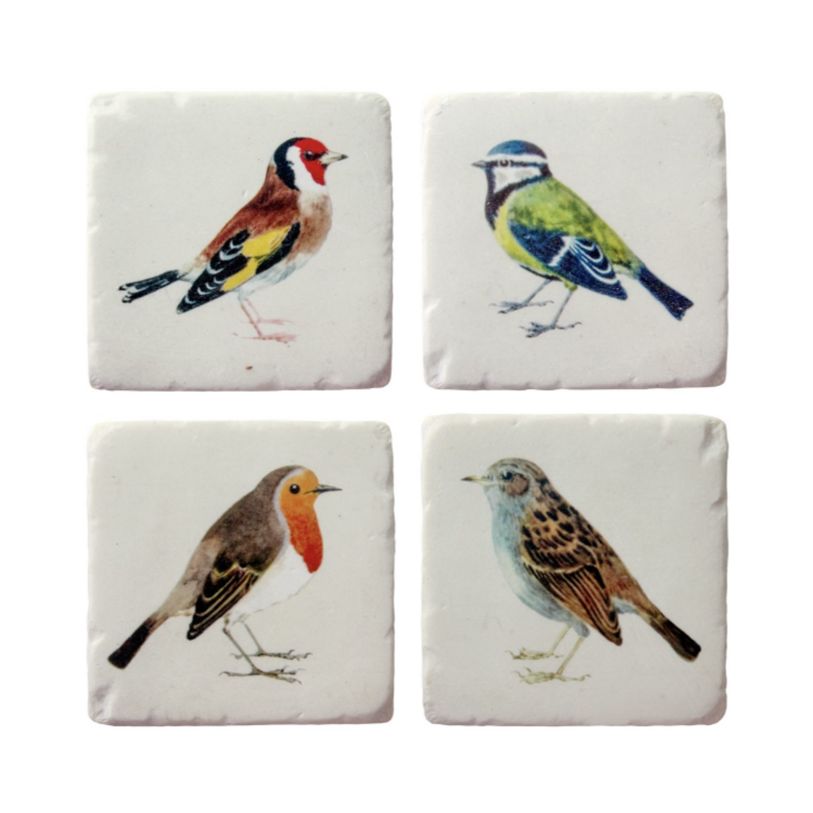 Sass and Belle Vintage Birds Coasters - Set of 4