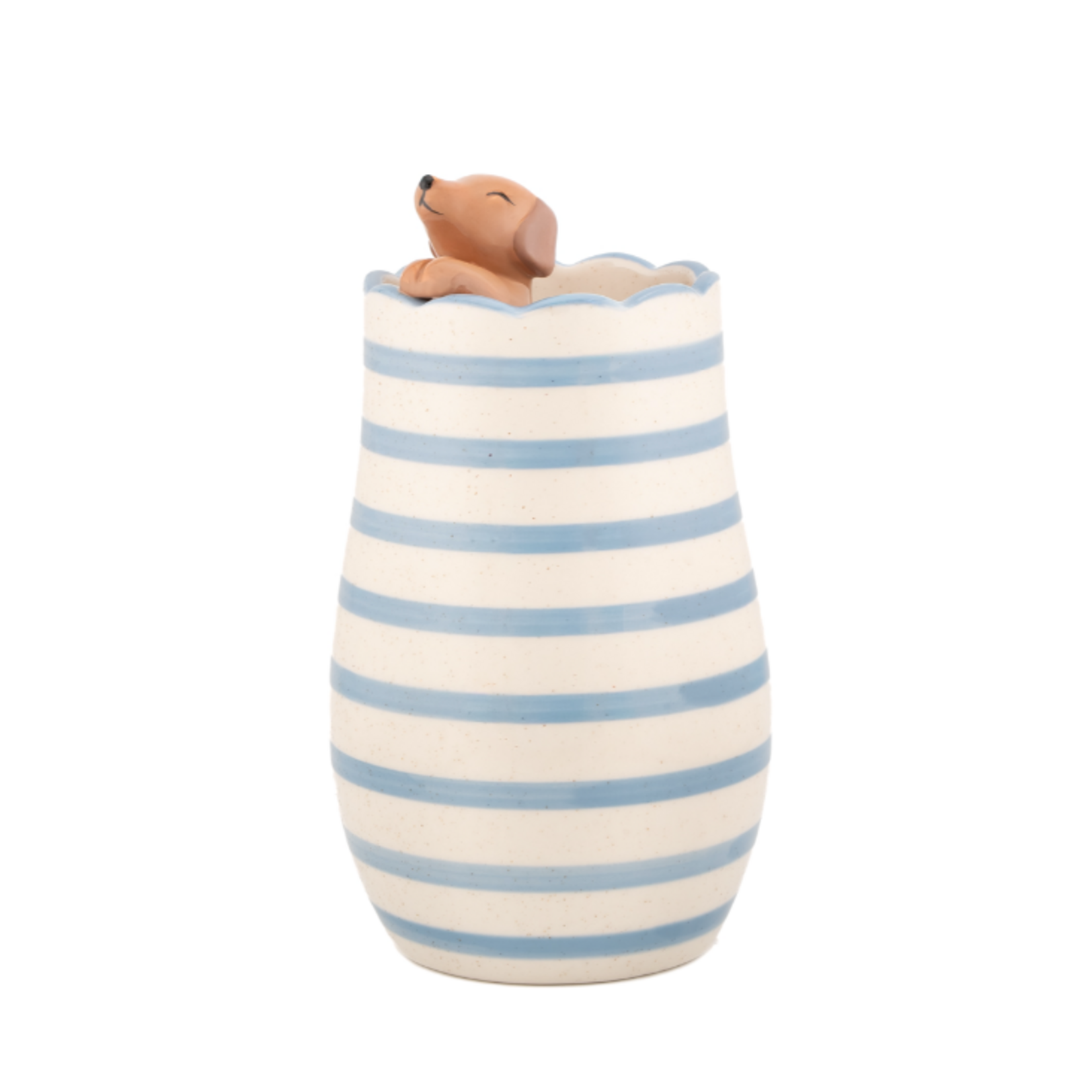 Sass and Belle Peeking Sausage Dog Vase