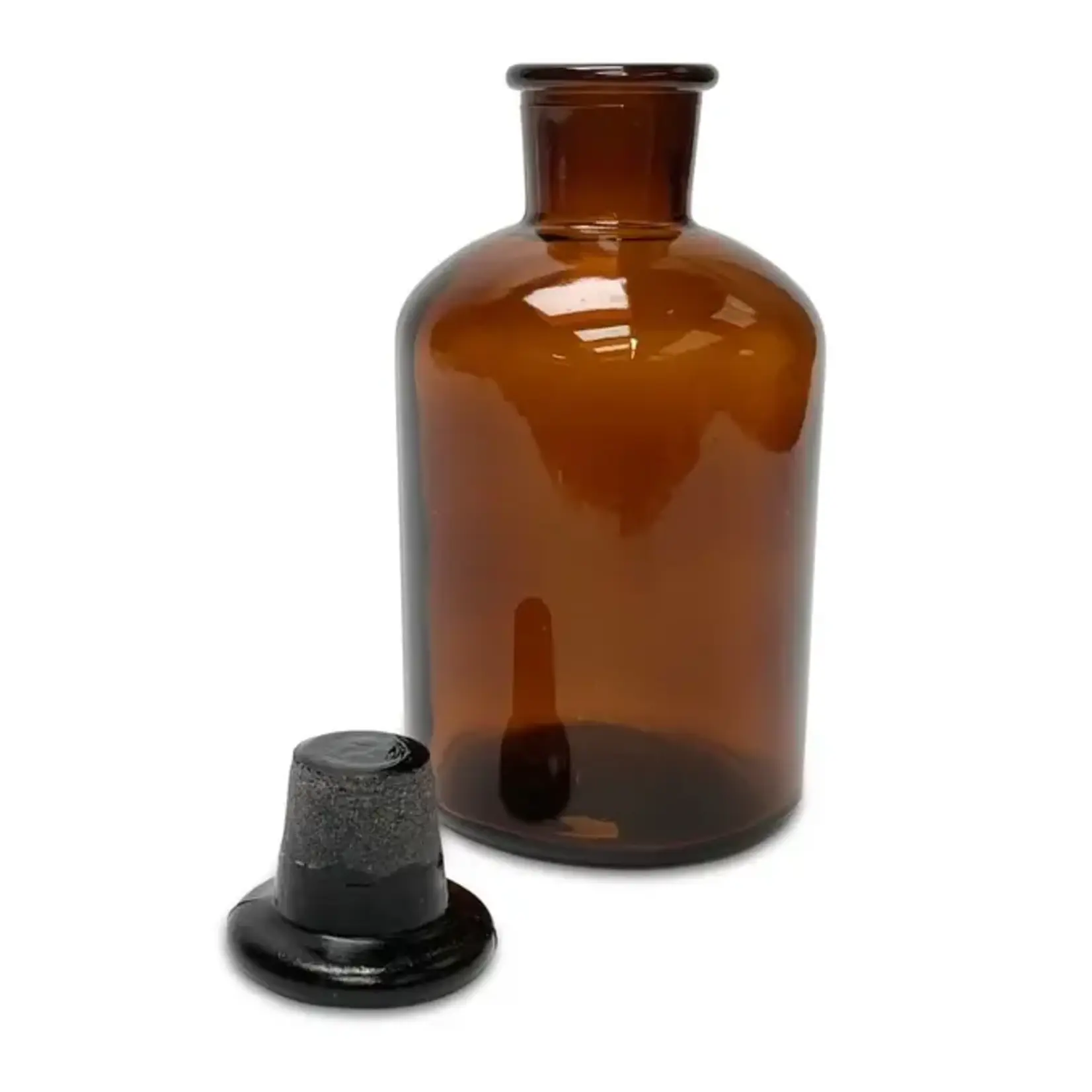 Heaven Scent 250ml Empty Brown Glass Stopper Bottle
