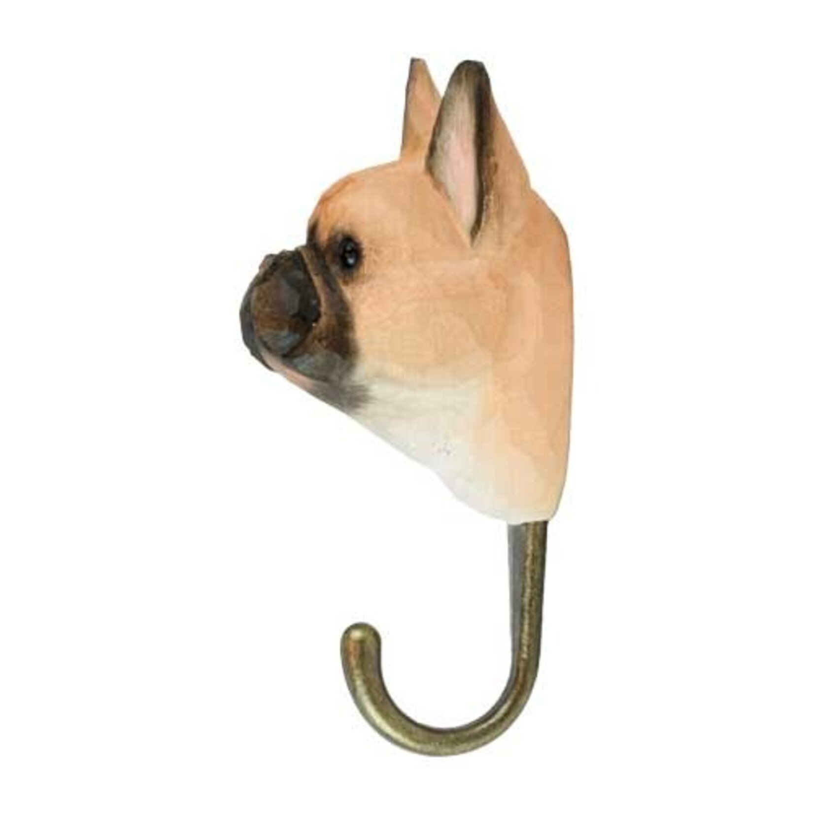 Wildlife Garden Wooden Hook French Bulldog