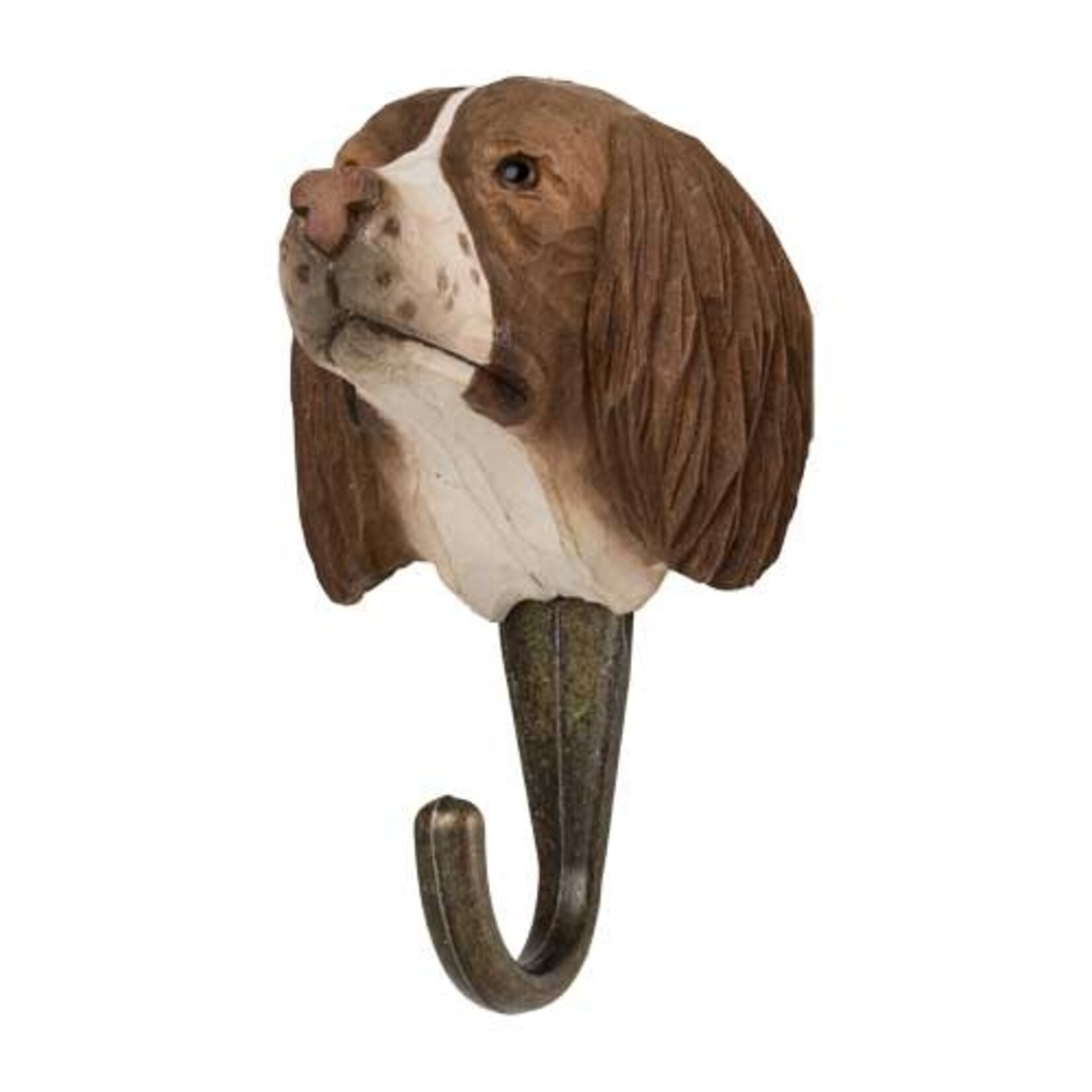 Wildlife Garden Wooden Hook Springer Spaniel