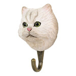 Wildlife Garden Wooden Hook Persian Cat
