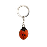 Wildlife Garden Keyring Ladybird