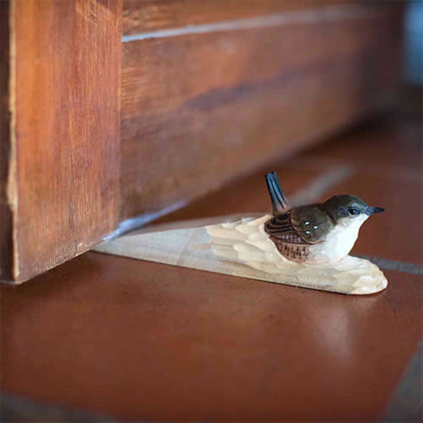 Wildlife Garden Doorstop Wren