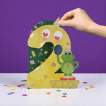 AllJoy Design Age 2 2nd Birthday Jiggly Eyes Card