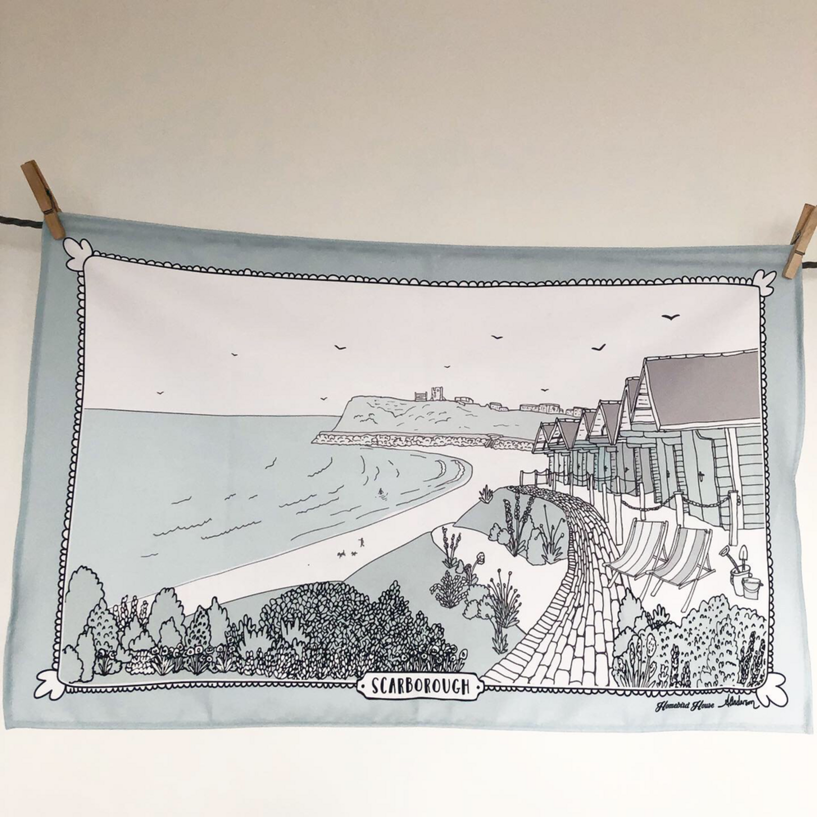 Homebird Homebird Designed Scarborough Tea Towel Tableware