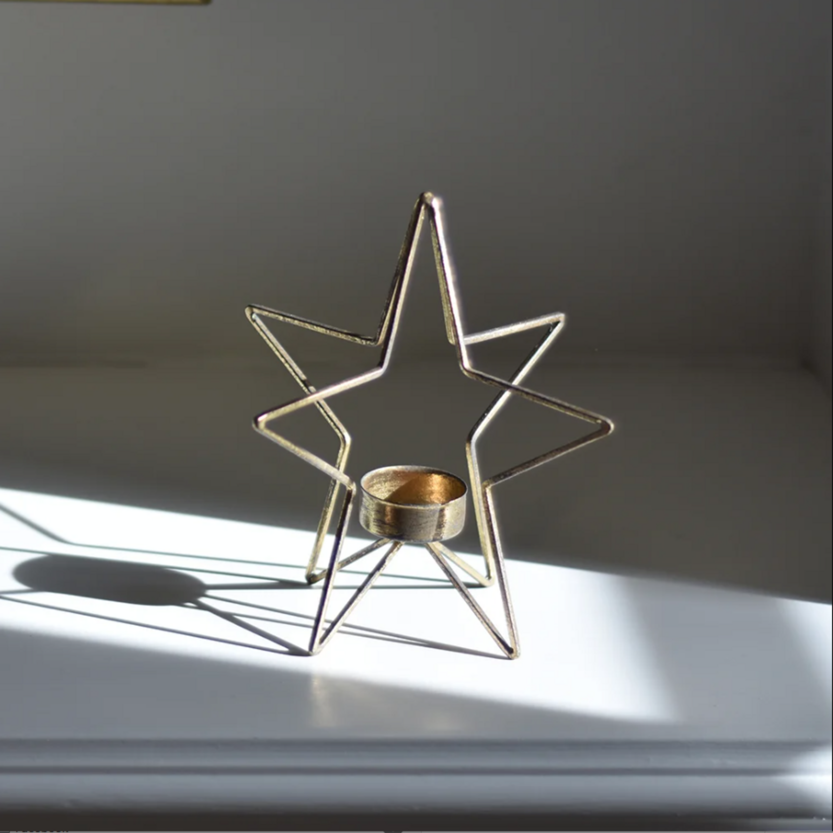 Grand Interiors Star Single Tealight Holder