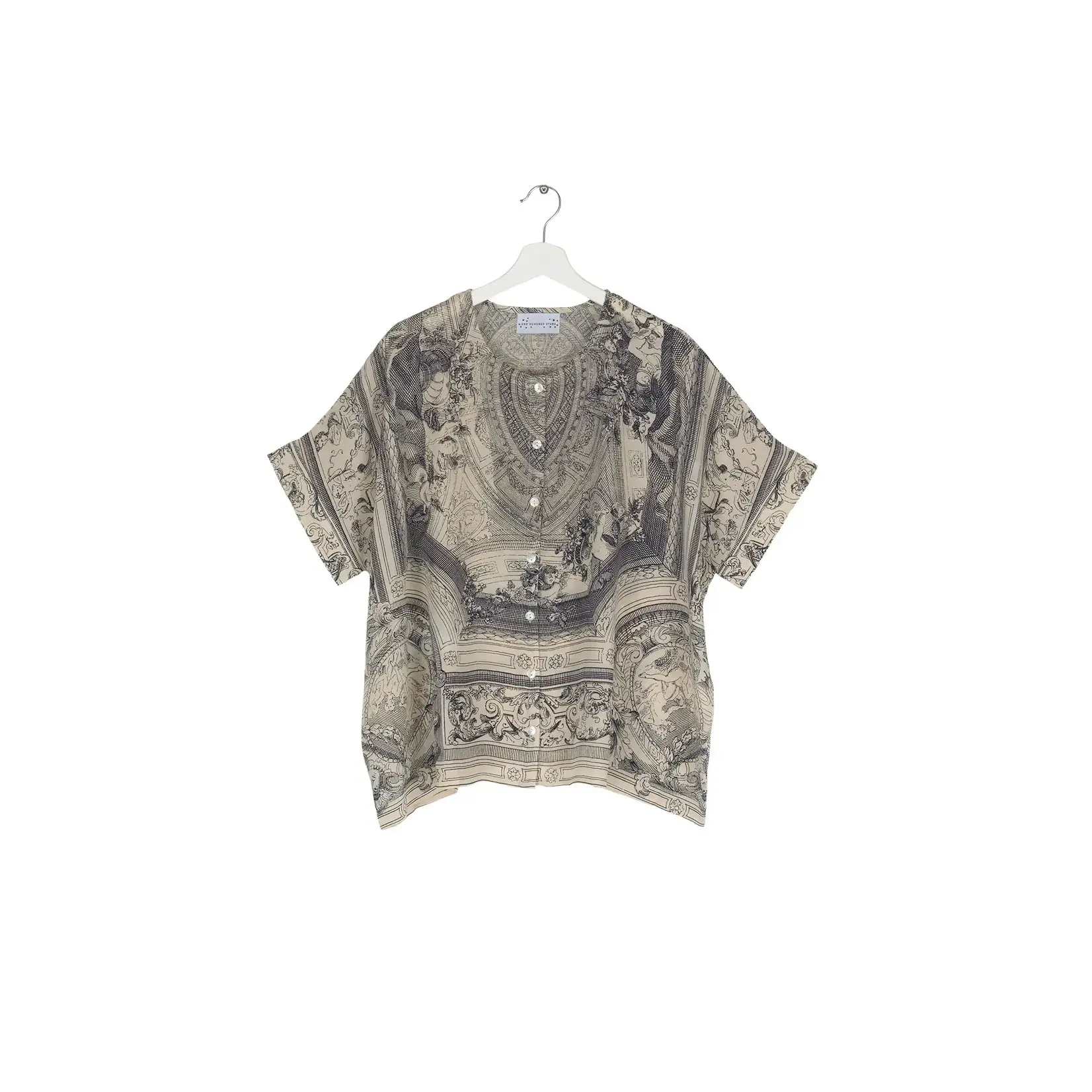 ONE HUNDRED STARS Cherub Natural Tea Blouse