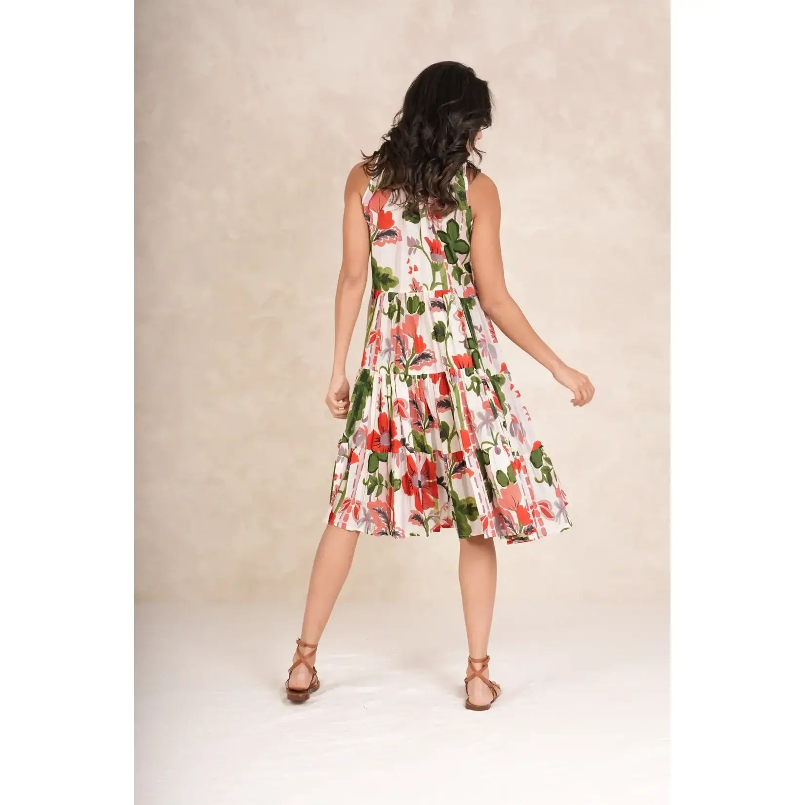 ONE HUNDRED STARS Poppy Red Frill Dress