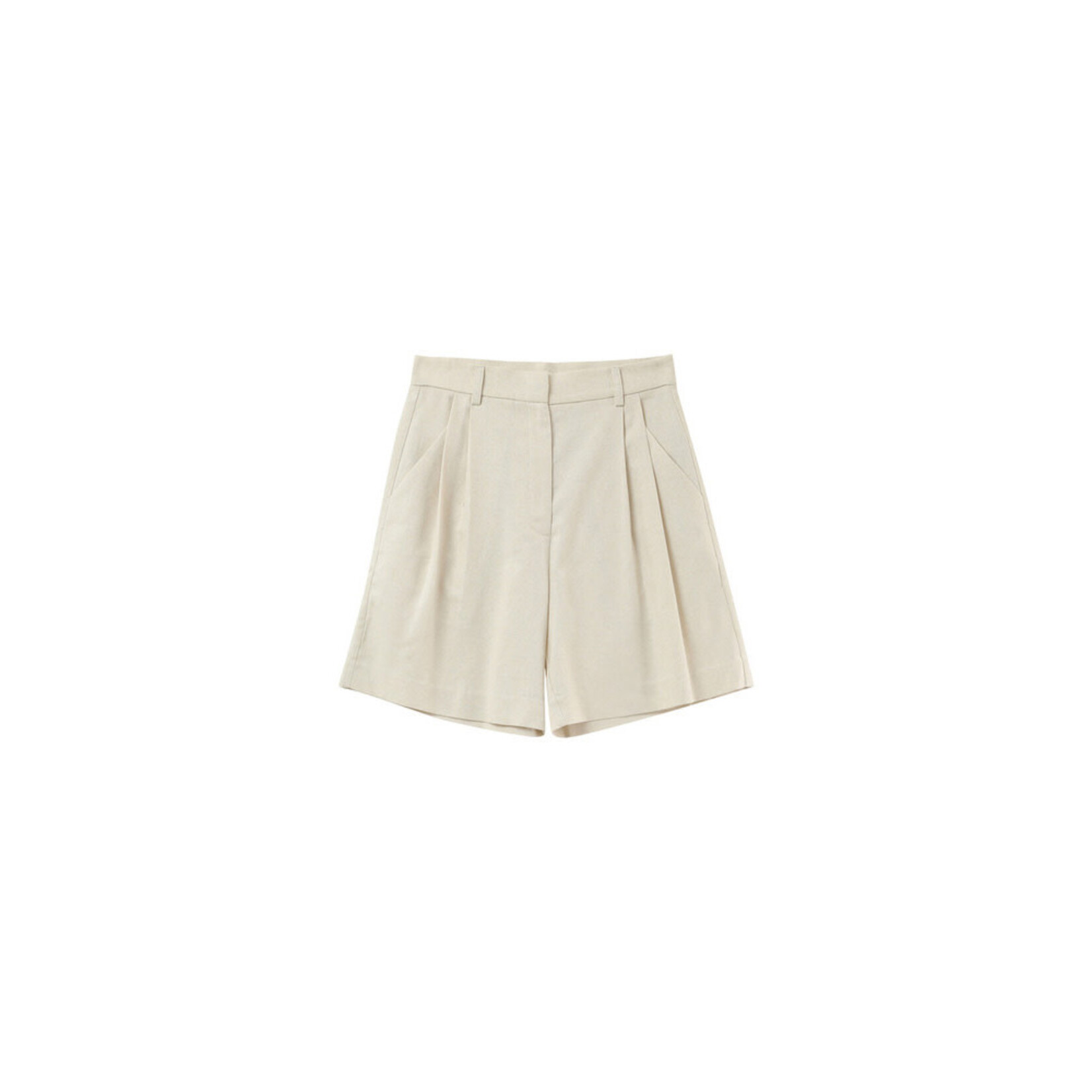 Grace & Mila Pastel Ecru Bermuda Shorts