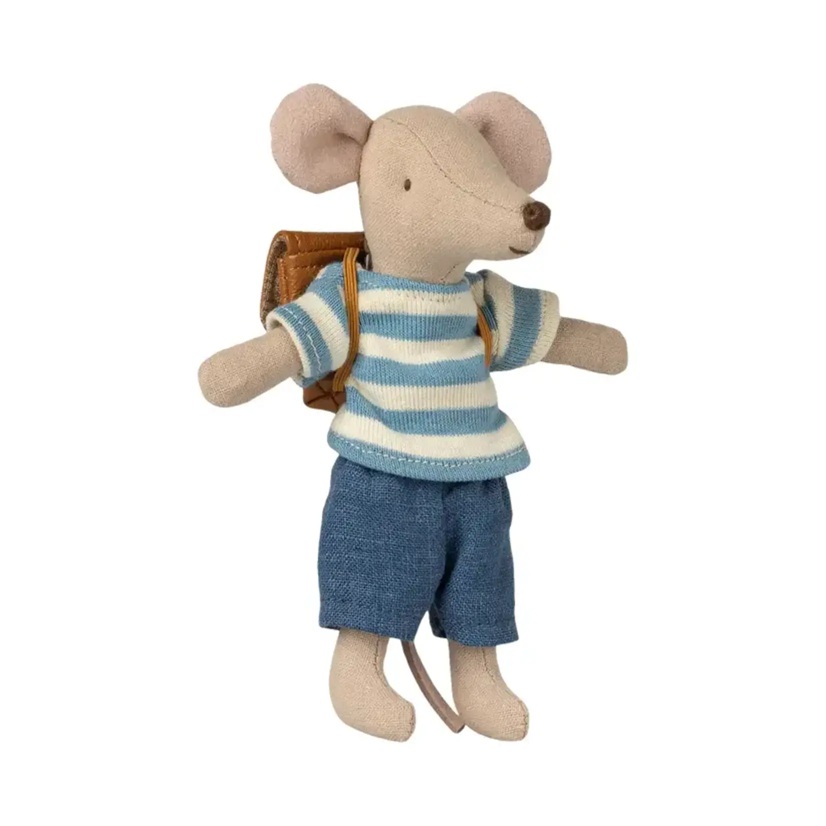 Maileg Maileg CLOTHES and bag Big brother mouse - Brown