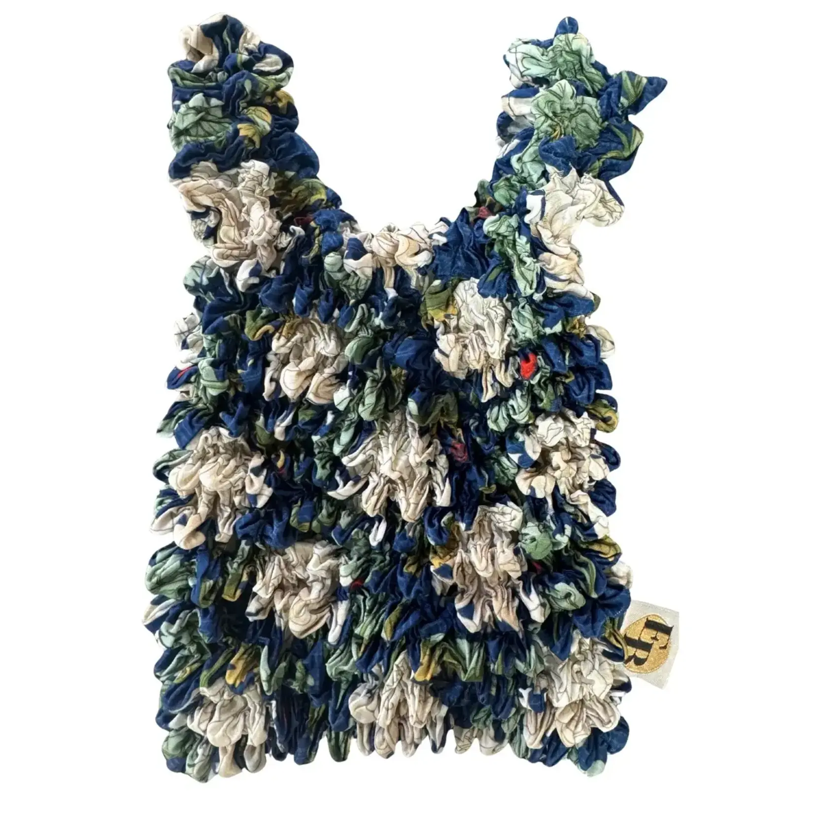 Be-Bougie (My Little Eco Bag) Chrysanthemum Sustainable Stretchy Eco Tote Bag