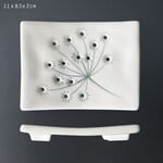 East of India Cow parsley Soap stand dish