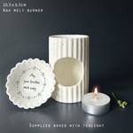 East of India May your troubles melt away Wax Melt Burner