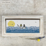 East of India A little sand between toes Long box frame