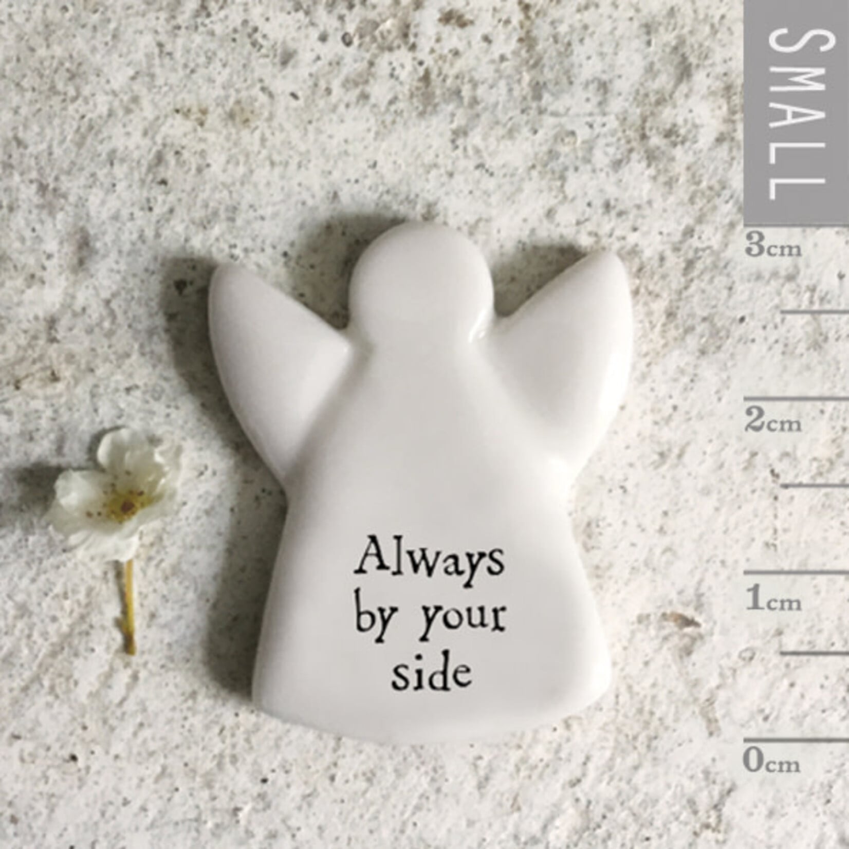 East of India Tiny angel token Always by your side