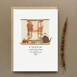 East of India If I had my life to live again Country window card