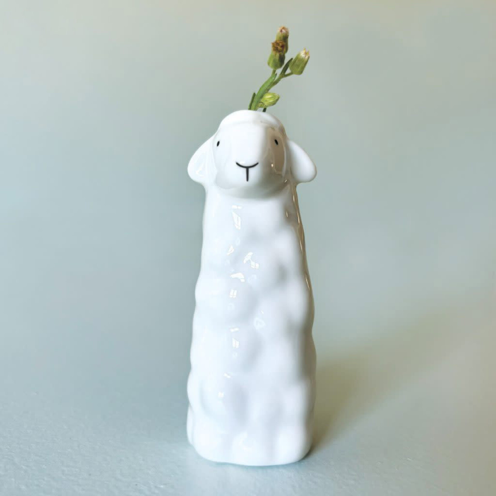 East of India Tall vase Sheep Love Ewe