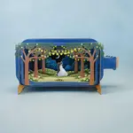 AllJoy Design Moonlit Woodland Wedding 3D Bottle Card