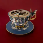 AllJoy Design Lovebirds Nest 3D Teacup card