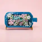 AllJoy Design Cherry Blossom Happy Birthday 3D Pop Up Bottle Card