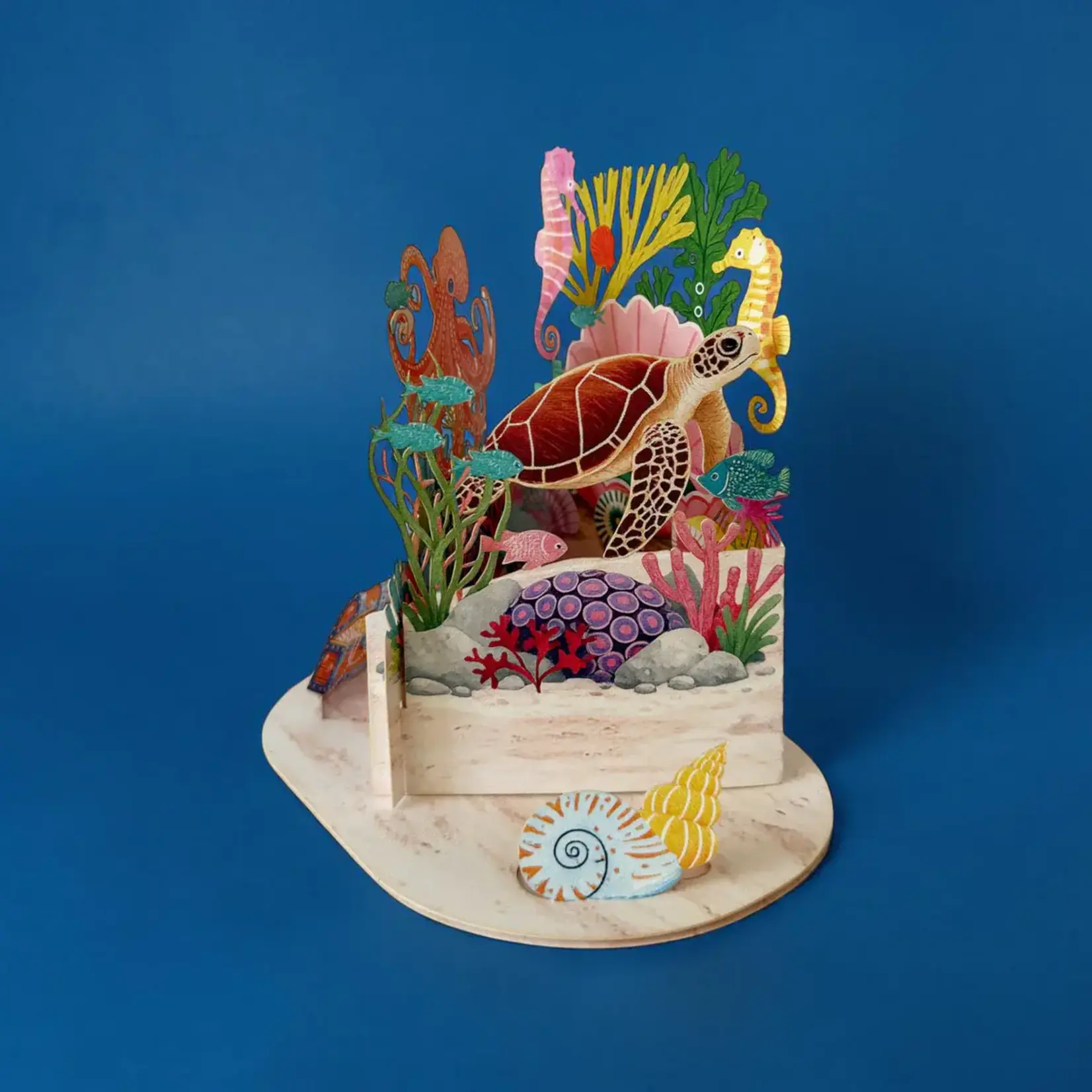 AllJoy Design Ocean Reef Adventure Pop Up Little Moments Card