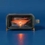 AllJoy Design Sunset Sailing 3D Bottle Card
