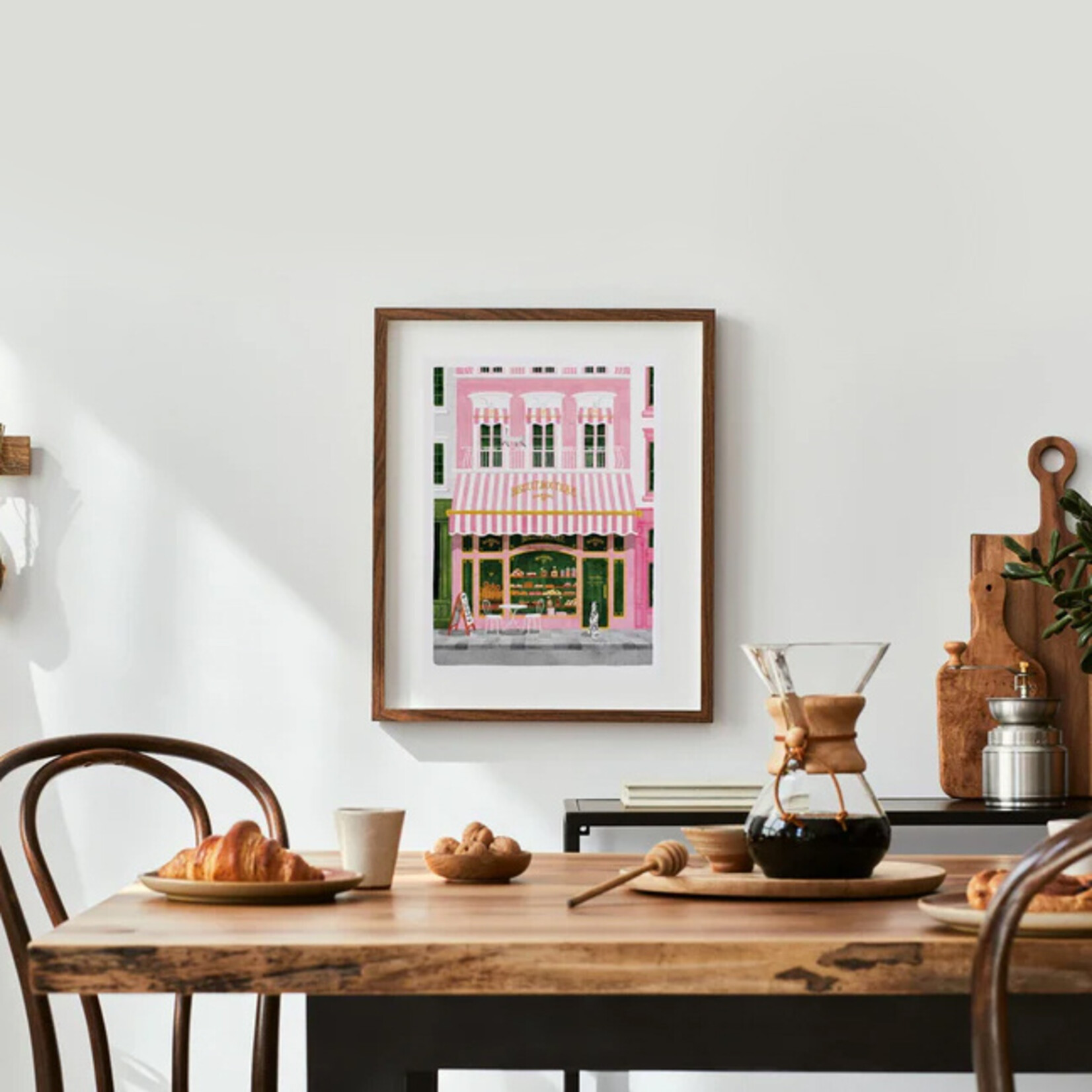 All The Ways To Say Pink Bakery Art Print