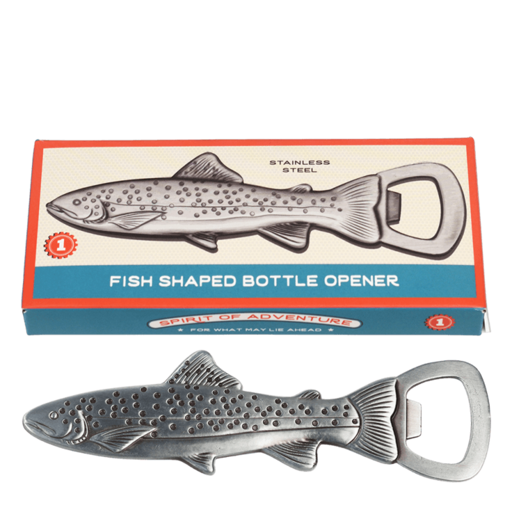 Spirit of Adventure Fish-shaped bottle opener