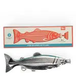 Spirit of Adventure Fish-shaped stainless steel hip flask