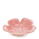 Flamingo Pink Ceramic flower dish 11cm