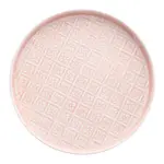 Soft Pink Round enamel trinket tray 30cm