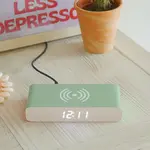 Steepletone Wireless Charger and Bedside Alarm Clock