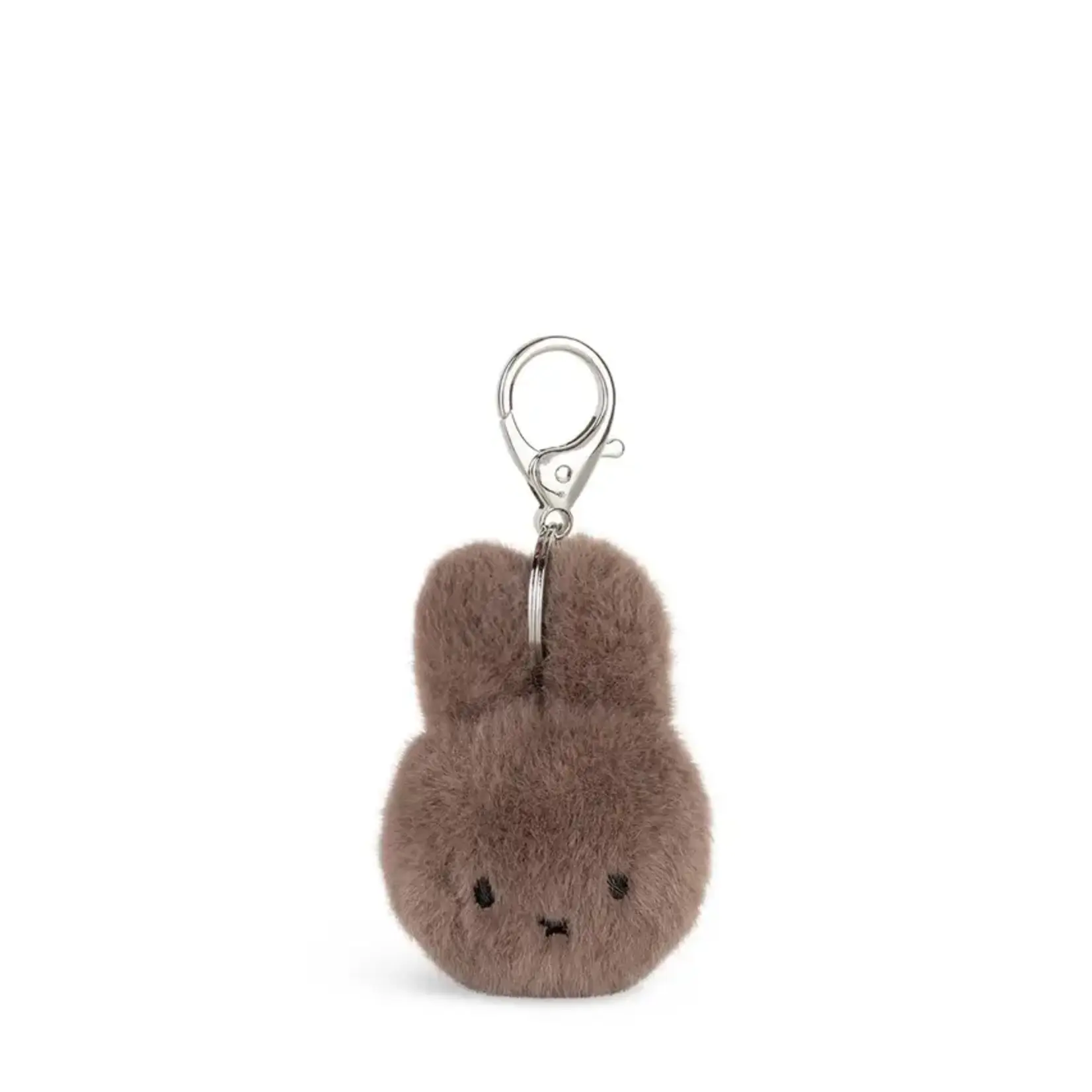Miffy Miffy ECO Fuzzy Keychain Taupe Dark Brown - 8 cm - 3"