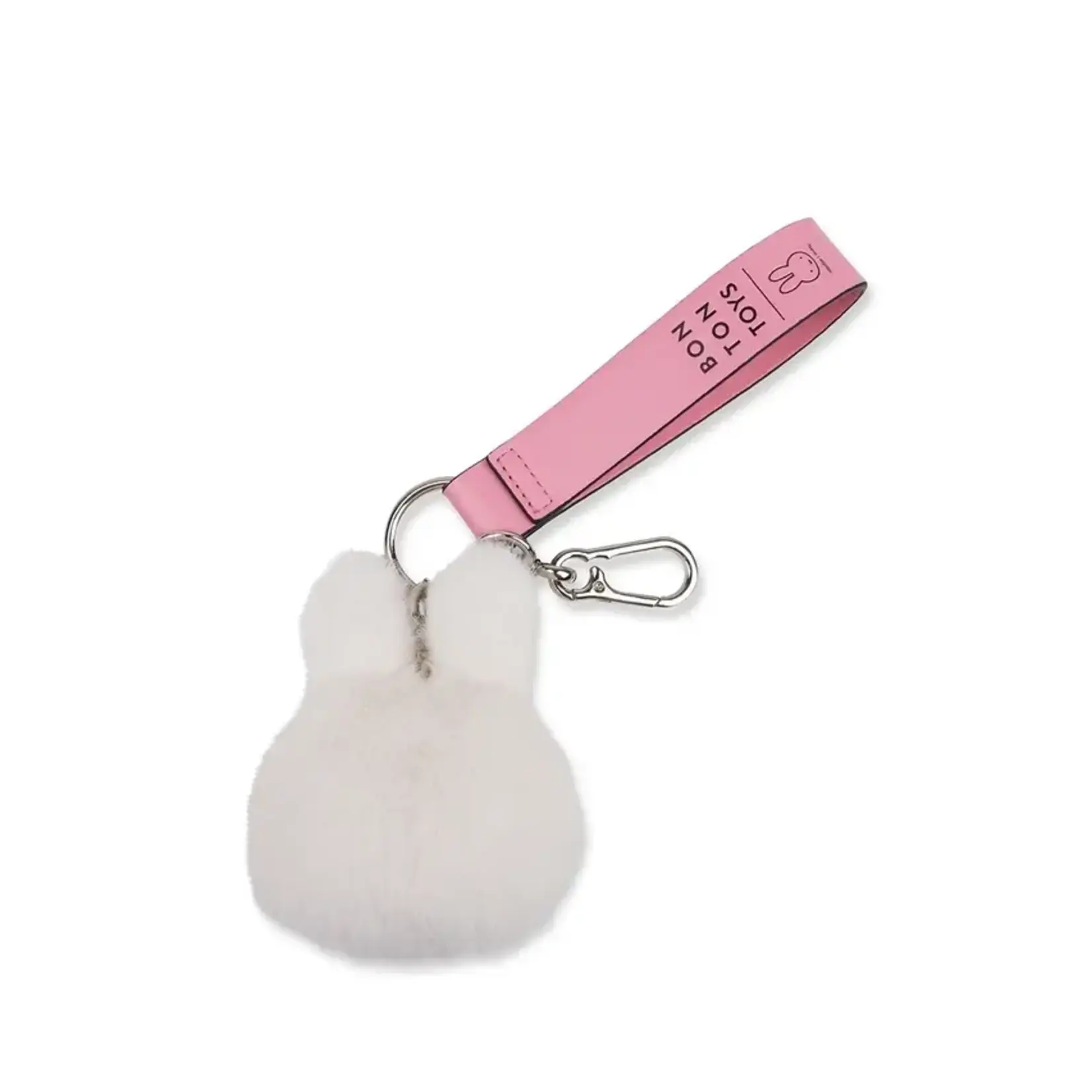 Miffy Miffy ECO Fuzzy Cream Bag Charm - 11cm - 4.5"