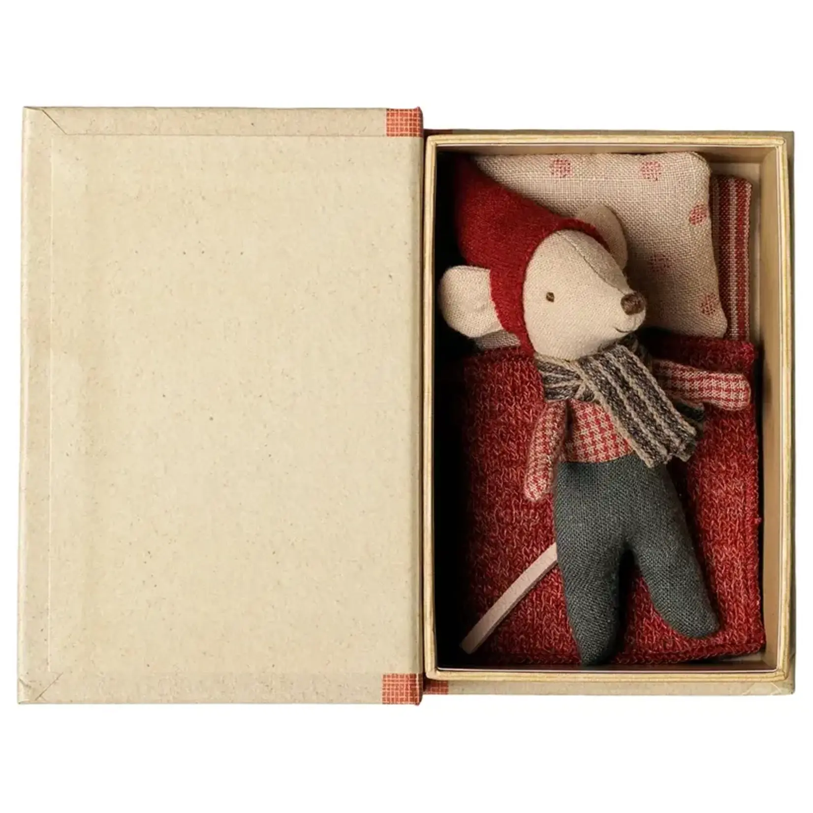 Maileg Maileg Christmas mouse Baby in book