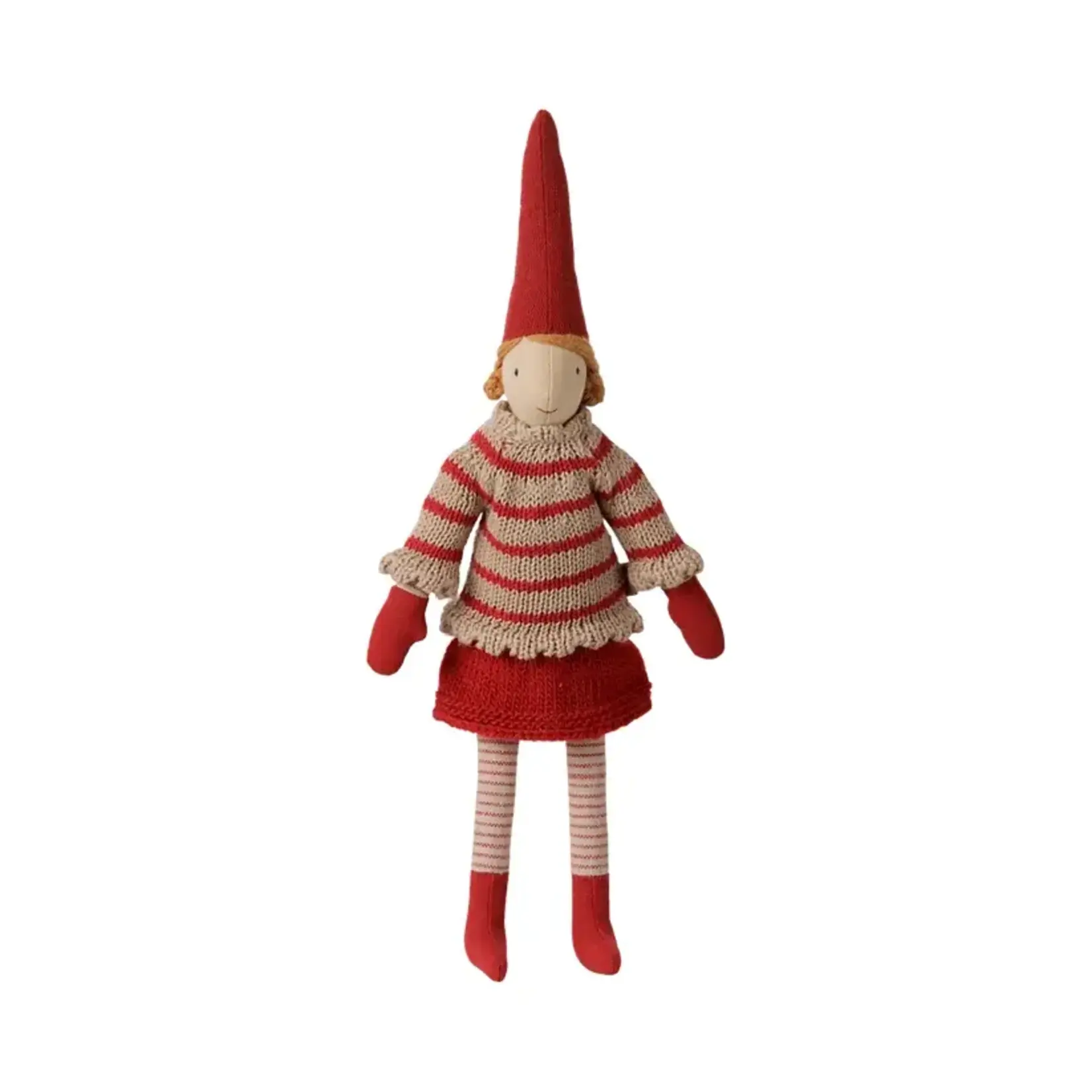 Maileg Maileg Pixy Size 2 - Girl - Striped knitted sweater