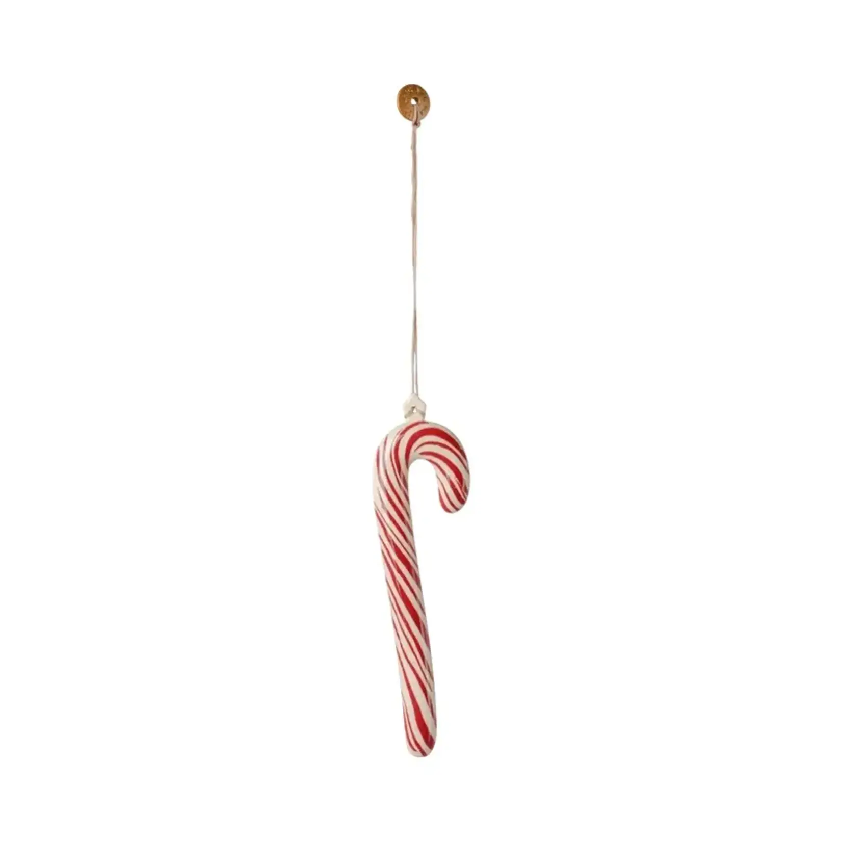 Maileg Maileg Metal ornament Large sugar cane - Stripe