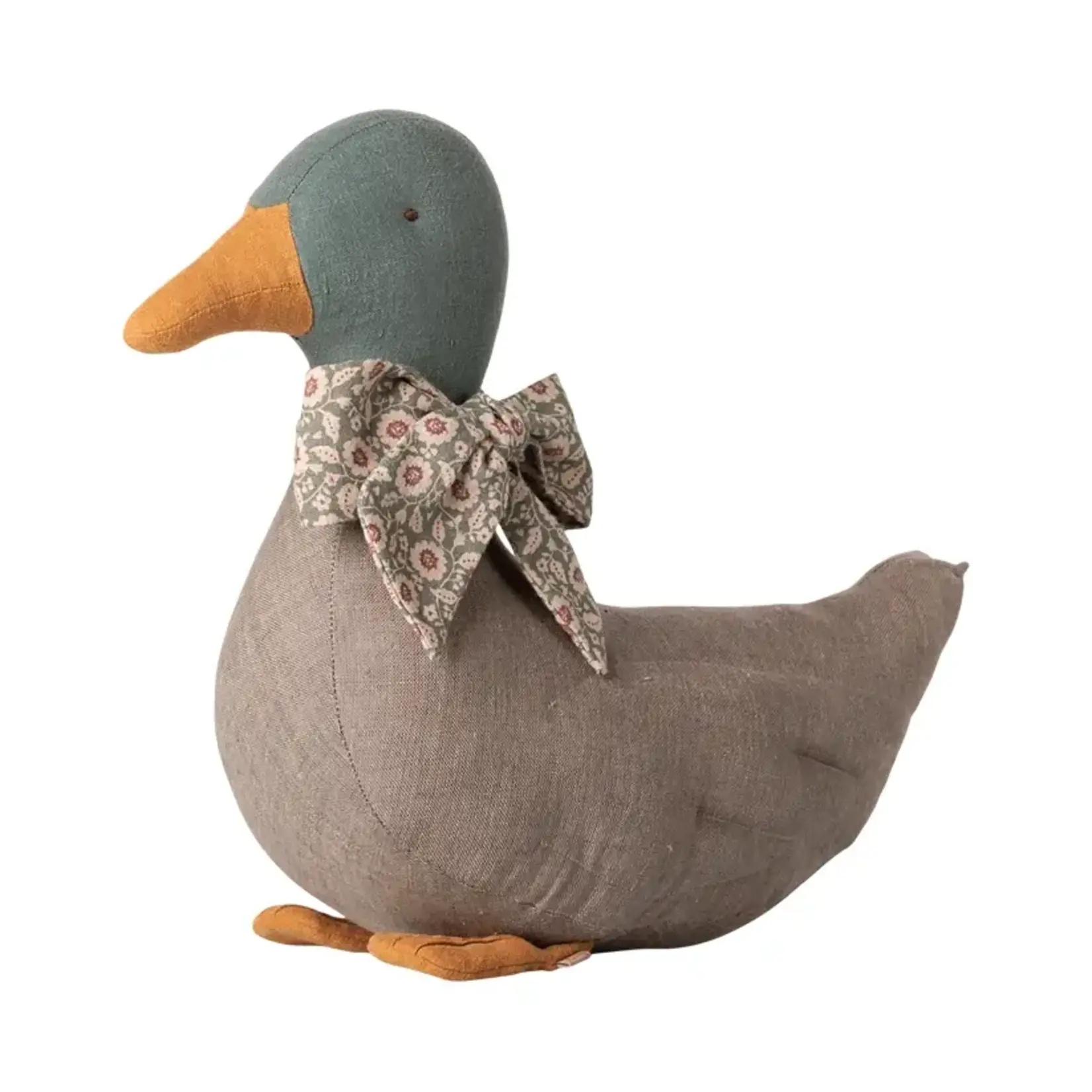 Maileg Maileg Duck with bow - Grey